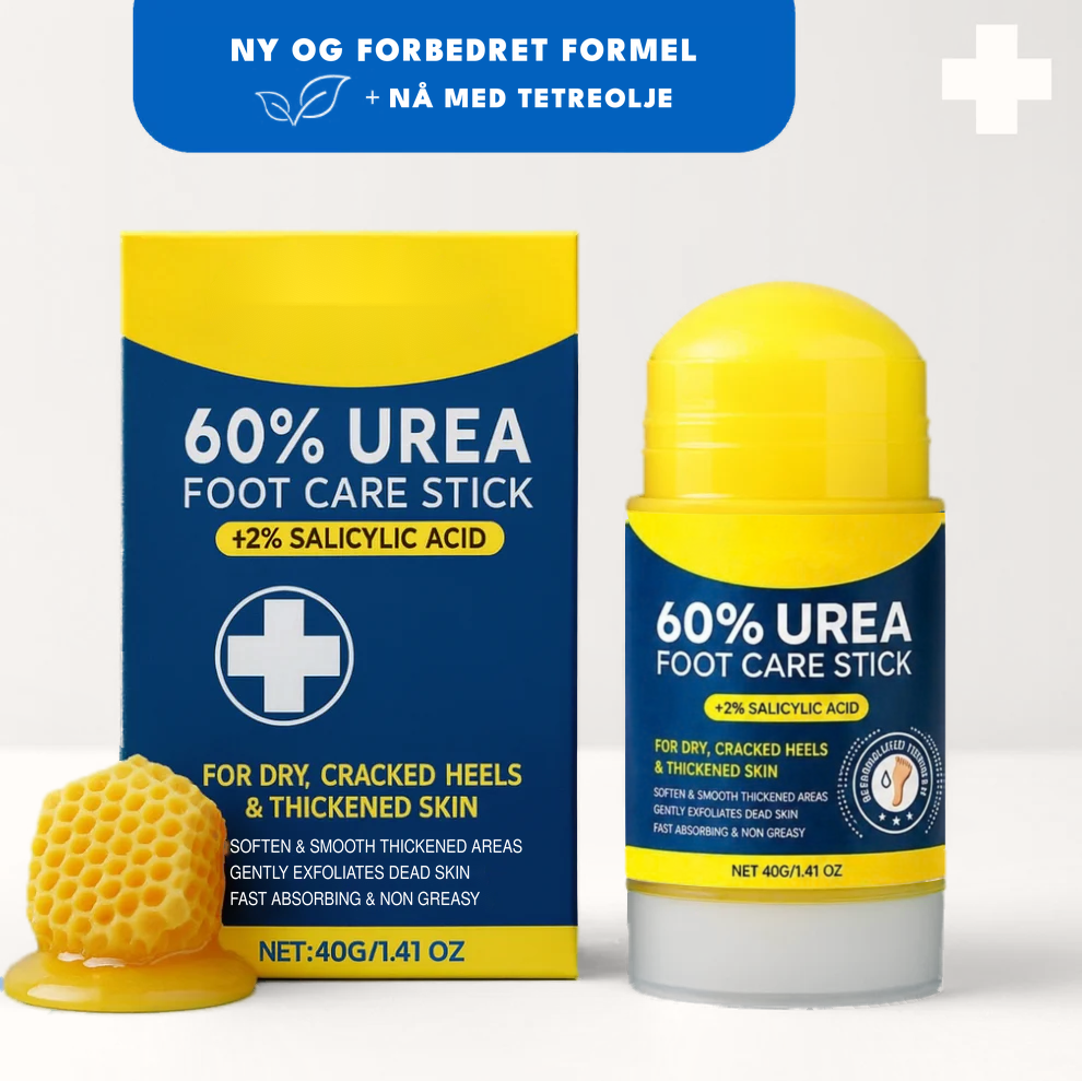 Ureastift med 60 % urea for sprukne hæler
